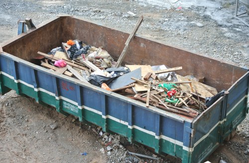 Business waste removal services in Acton