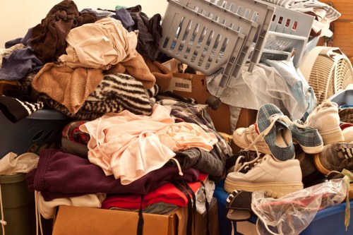 Eco-friendly recycling during home clearance